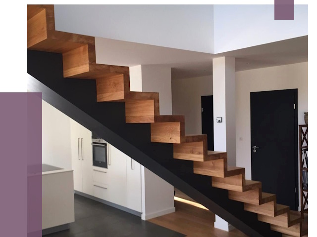 Изготовление деревянных лестниц в Смоленске от 87168 руб. | ПРОЛЁТ-Смл