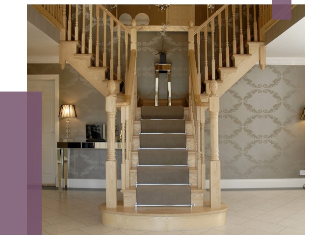 Монтаж деревянных лестниц в Смоленске от 7640 руб. 