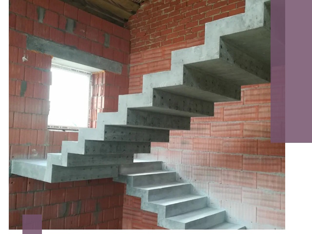 Бетонные лестницы под ключ в Смоленске: монтаж, демонтаж, ремонт