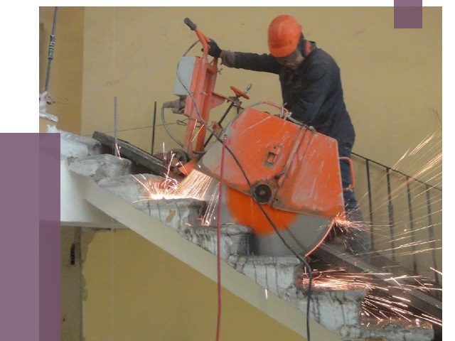 Демонтаж бетонных лестниц в Смоленске от 4615 руб. за м2 | ПРОЛЁТ-Смл