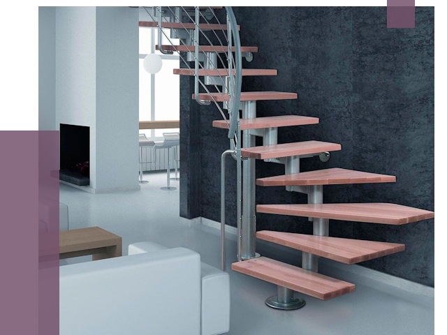 Модульные лестницы в Смоленске от 16921 руб. — купить в ПРОЛЁТ-Смл