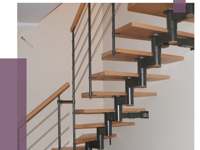 Изготовление модульных лестниц в Смоленске от 11537 руб. 