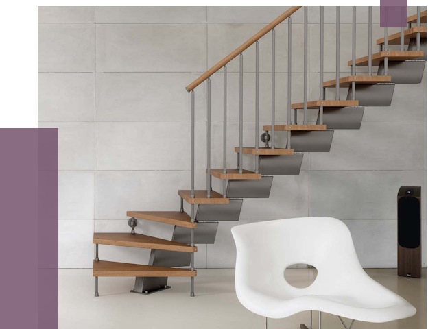 Монтаж модульных лестниц в Смоленске от 6358 руб. 