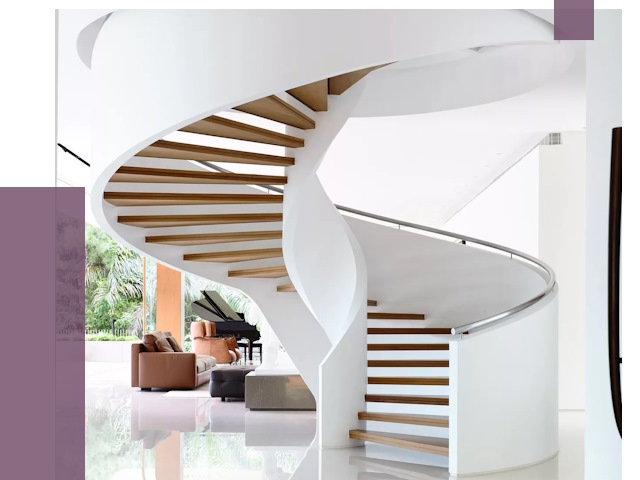 Винтовые лестницы в Смоленске под ключ от 48711 руб. | ПРОЛЁТ-Смл