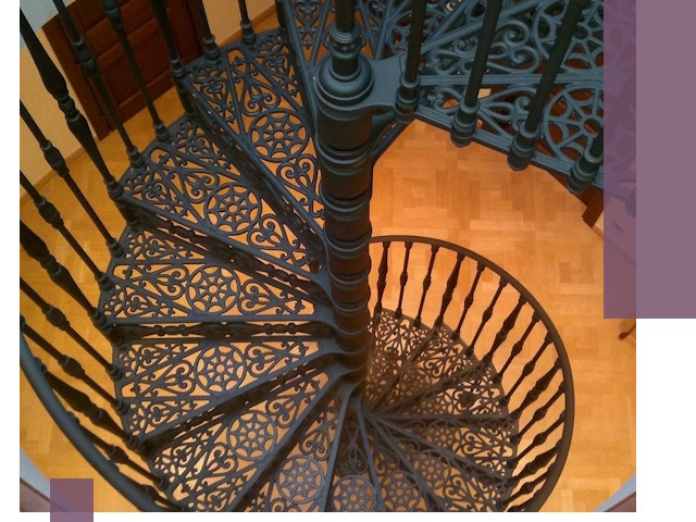 Винтовые лестницы под ключ в Смоленске: производство и монтаж