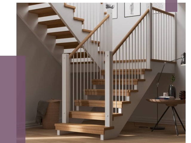 Маршевые лестницы в Смоленске от 38200 руб. — монтаж | ПРОЛЁТ-Смл