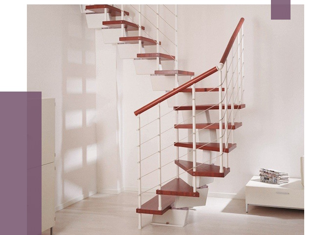 Изготовление лестниц на больцах в Смоленске от 9742 руб. | ПРОЛЁТ-Смл