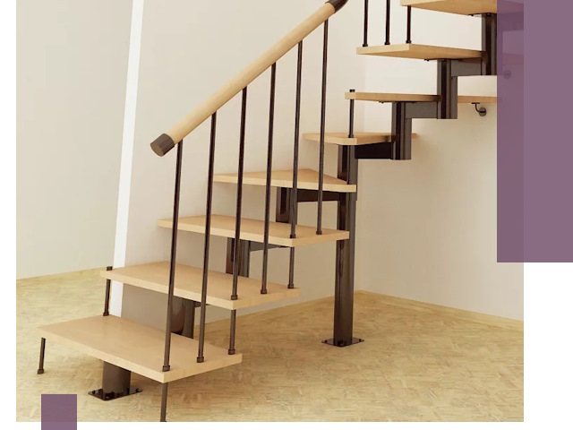 Монтаж лестниц на больцах в Смоленске — быстро и надежно