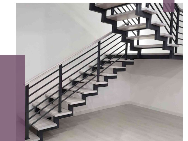 Лестницы на металлокаркасе под ключ в Смоленске от 12819 руб. | ПРОЛЁТ-Смл