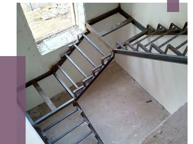 Монтаж лестниц на металлокаркасе в Смоленске от 12819 руб. — ПРОЛЁТ-Смл