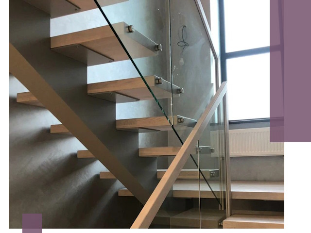 Изготовление лестниц на монокосоуре в Смоленске с монтажом и гарантией