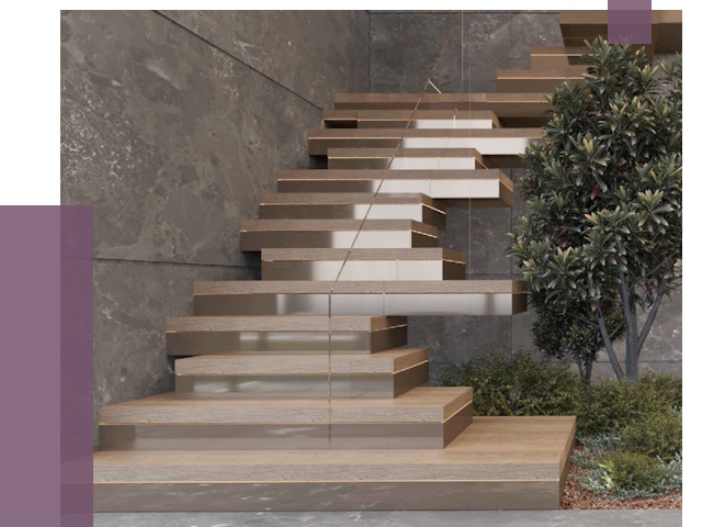 Современные лестницы в Смоленске от 13844 руб. | ПРОЛЁТ-Смл