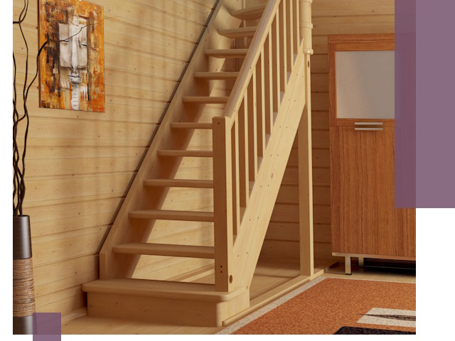 Лестницы эконом класса под ключ в Смоленске — недорого и быстро