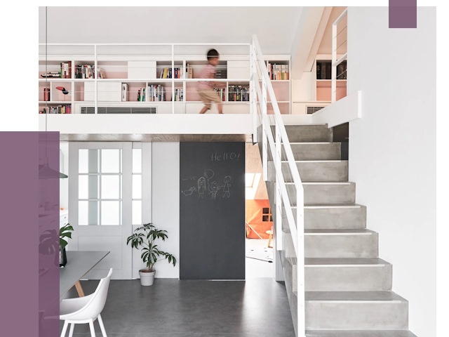 Лестницы для двухуровневой квартиры в Смоленске от 176899 руб. | ПРОЛЁТ-Смл