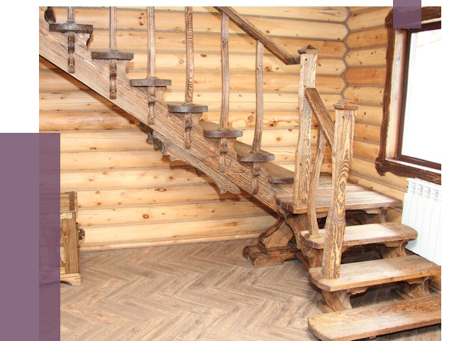 Лестницы в баню в Смоленске от 19177 руб. — изготовление | ПРОЛЁТ-Смл