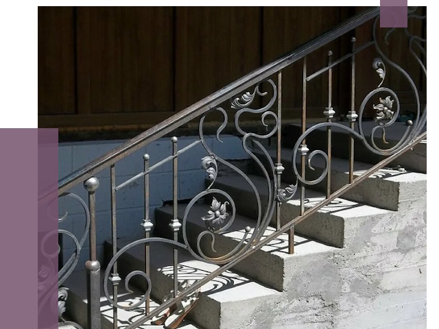Кованые перила в Смоленске от 8717 руб. под ключ — качество от ПРОЛЁТ-Смл