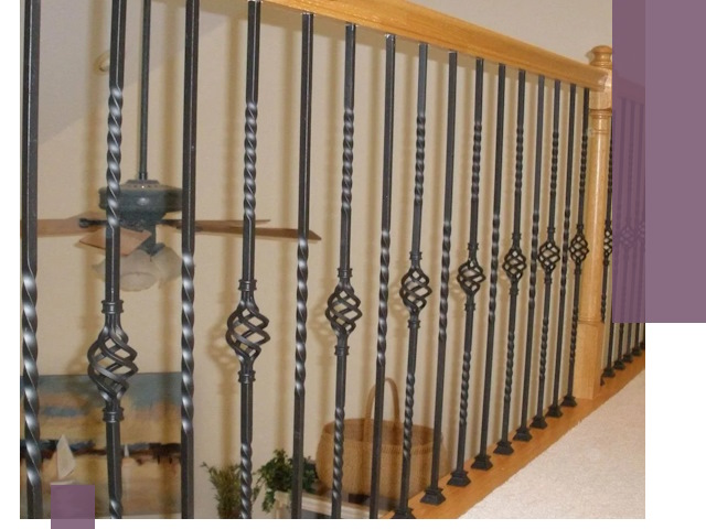 Изготовление и монтаж кованных перил в Смоленске под ключ