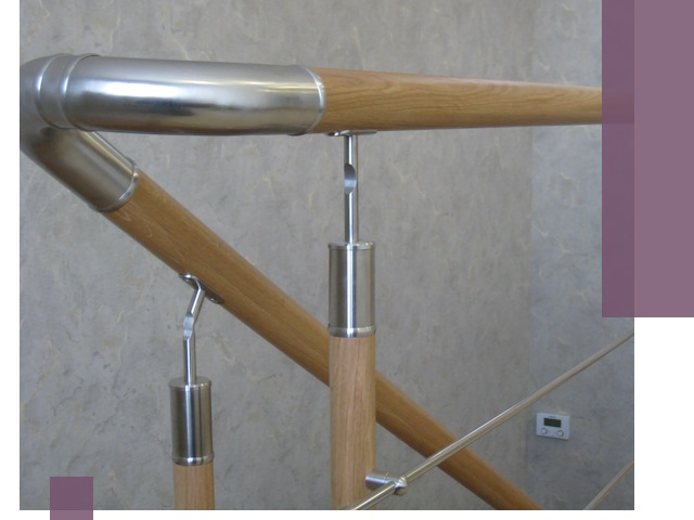 Комбинированные перила на заказ в Смоленске — монтаж и производство