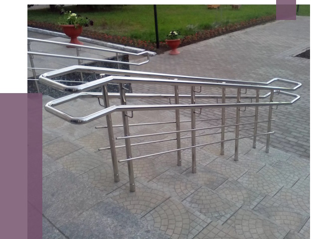 Перила для инвалидов в Смоленске от 7609 руб. под ключ | ПРОЛЁТ-Смл