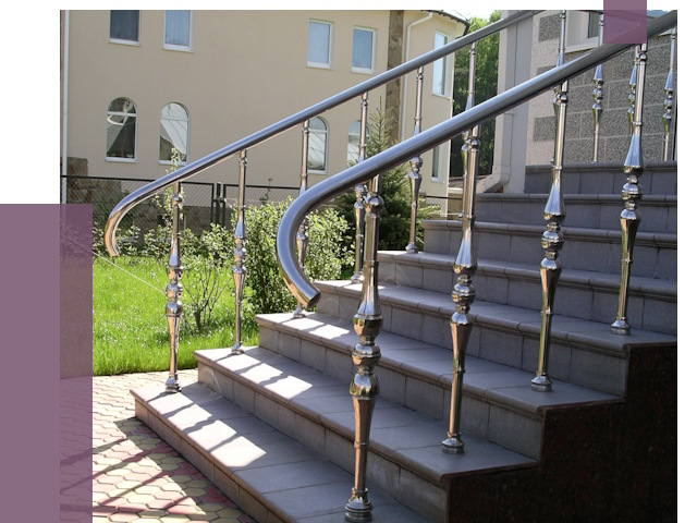 Перила для крыльца в Смоленске от 10768 руб. — монтаж ПРОЛЁТ-Смл