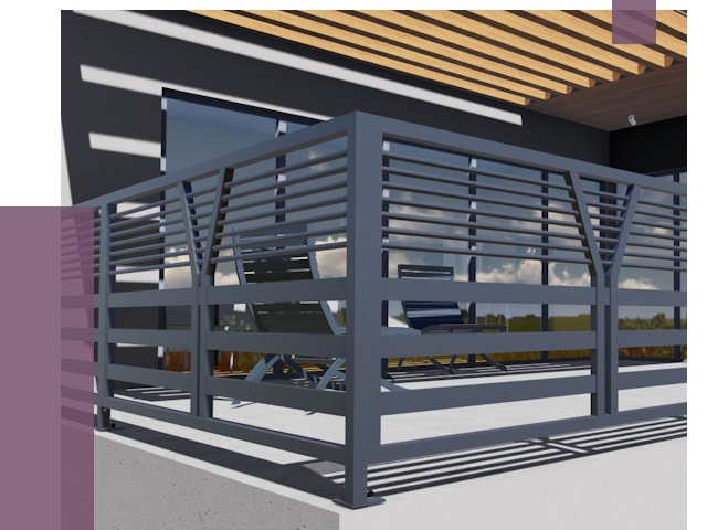 Изготовление балконных ограждений в Смоленске от 10768 руб. | ПРОЛЁТ-Смл