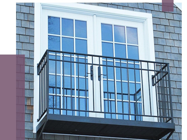 Французские балконы в Смоленске от 7435 руб. за м2 