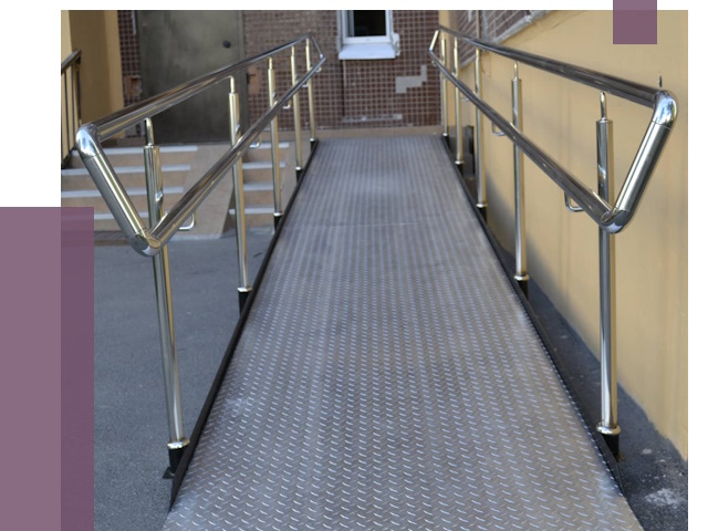 Пандусы в Смоленске от 12306 руб. — установка для инвалидов | ПРОЛЁТ-Смл