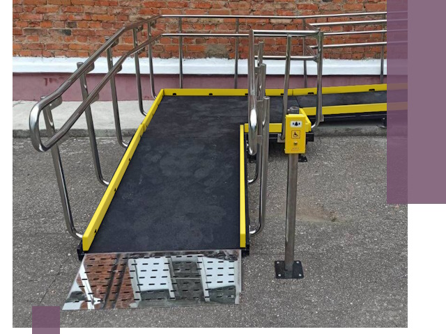 Изготовление наклонных пандусов для инвалидов в Смоленске