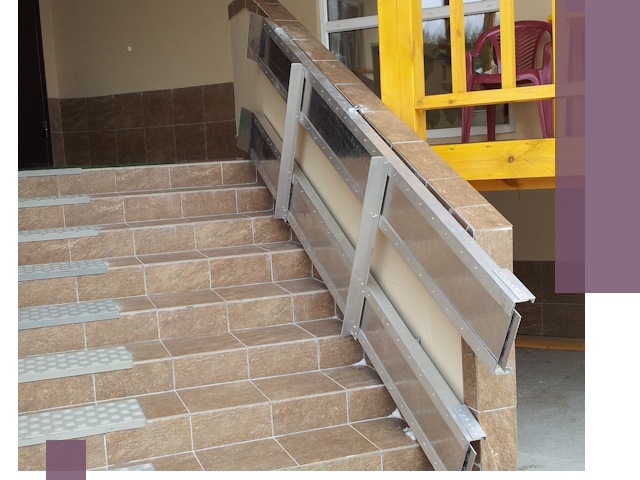 Откидные пандусы под ключ в Смоленске — монтаж и демонтаж