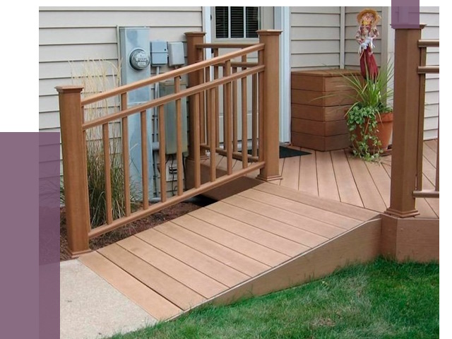 Пандус на крыльцо в Смоленске под ключ от 7794 руб.