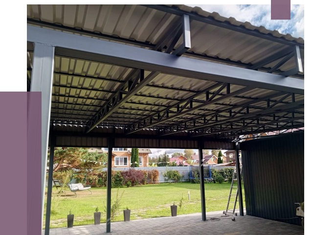 Монтаж навесов в Смоленске от 7384 руб. — установка навеса | ПРОЛЁТ-Смл