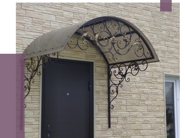 Ремонт козырьков в Смоленске от 7435 руб. | ПРОЛЁТ-Смл