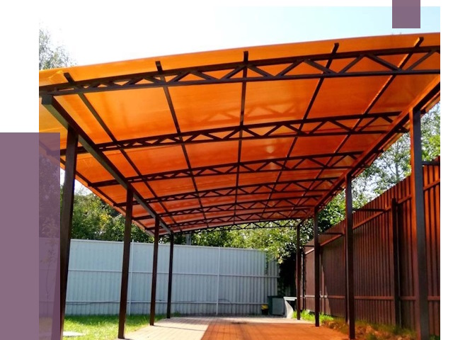 Односкатные навесы под ключ в Смоленске от 13178 руб. 