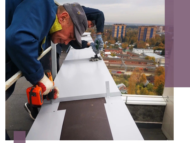 Монтаж парапетов в Смоленске — установка прочных металлических ограждений