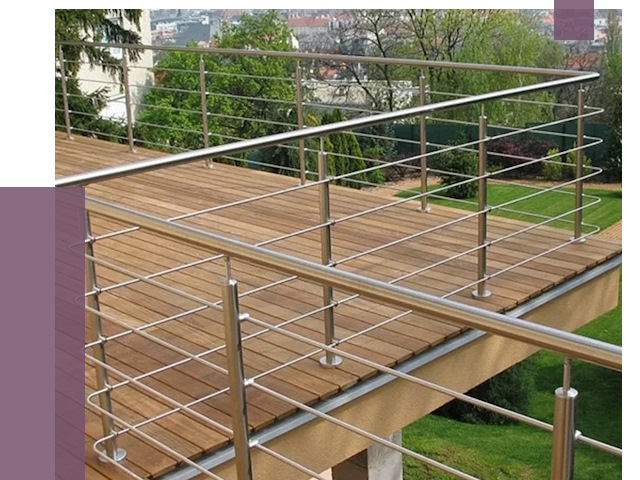 Алюминиевые парапеты в Смоленске под ключ от 7794 руб. 