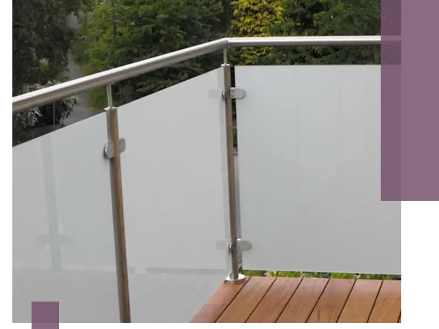 Алюминиевые парапеты для балконов и террас в Смоленске