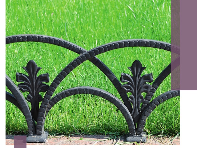 Декоративные металлические бордюры под ключ в Смоленске