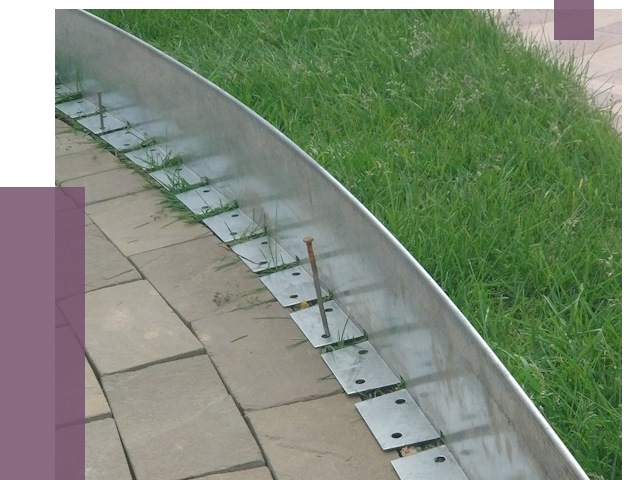 Металлические бордюры для тротуаров в Смоленске от 8717 руб.