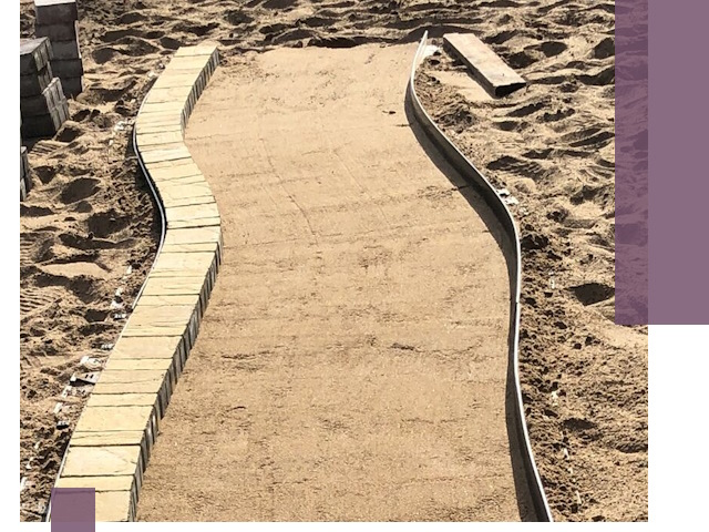 Металлические бордюры для тротуаров в Смоленске — прочные и долговечные