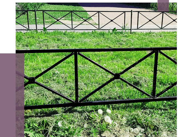 Металлические газонные ограждения в Смоленске от 4307 руб.