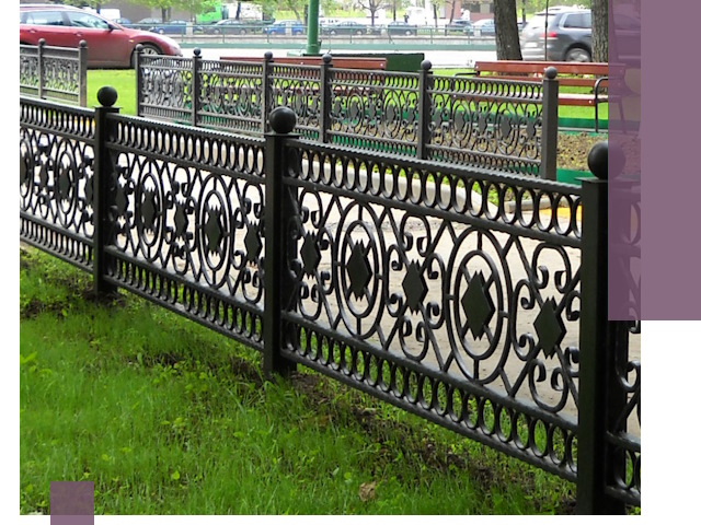 Секционные газонные ограждения под ключ в Смоленске