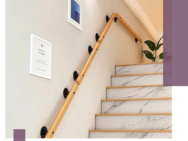 Поручни металлические и деревянные под ключ в Смоленске