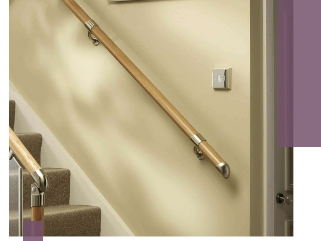 Монтаж пристенных поручней профессионально в Смоленске